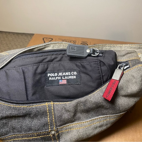 RARE Ralph Lauren Polo Jeans Co. Cloth Bag - Picture 4 of 16